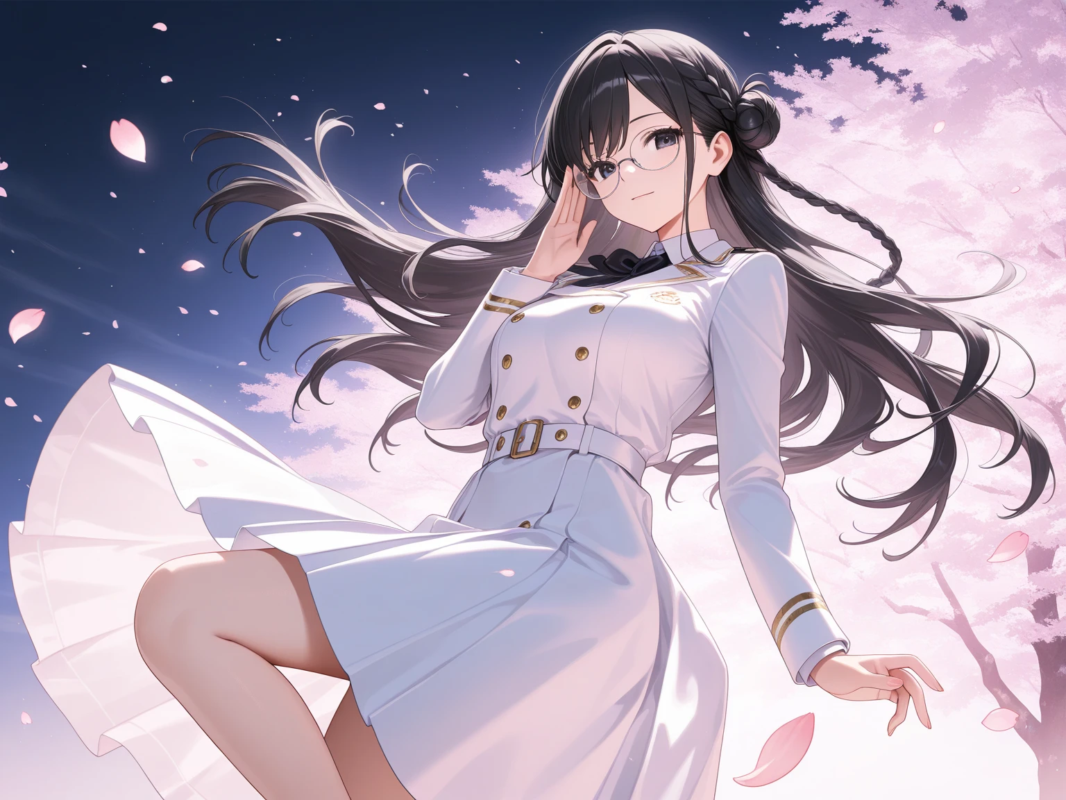 cute little、lightsmile,Beautuful Women, female high-school student、1People Girls、Anime style, ghibli-like colors, Blazer Uniform、17 age、I'm inviting、On the bet、A dark-haired、You are showing me your pubic area、Straight hair、Glamour、is open、Colossal tits、de pele branca、Black socks、Eagerness to show、I'm excited、wide-open legs、Very embarrassing、red blush。 Best Quality , Textured skin、 Super Detail, high details, High quality、Crotch facing me,thick leg、Big butt、Black eyes、pubick hair、masterpiece、original,Very delicate and、