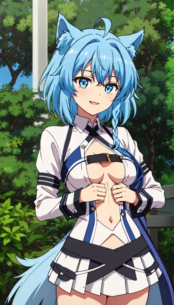 1 girl, alone, smile, open your mouth,full body, holding, boots, :d, A bar in the room, 1 girl, difficult, Chibi, masterpiece, expensive quality, very_expensive_solve, big_file size, full color, 2024 Era \(style\), anime, anime_screen cap, animeーション化された gif, mp4 ,video, animeーション化された,masterpiece, highest quality, soft lighting,looking at the viewer, looking at the viewer, alone, smile, Thighhighs, white , big breasts, whole body,,(NSFW),((spread your legs,She stretches her organs to expose her uterus)), ((nude,nfsw,squat,spread legs)),(((take off:1.5))),((Showing the inside of the uterus)),, Aqua / KONOSUBA,blue hair,