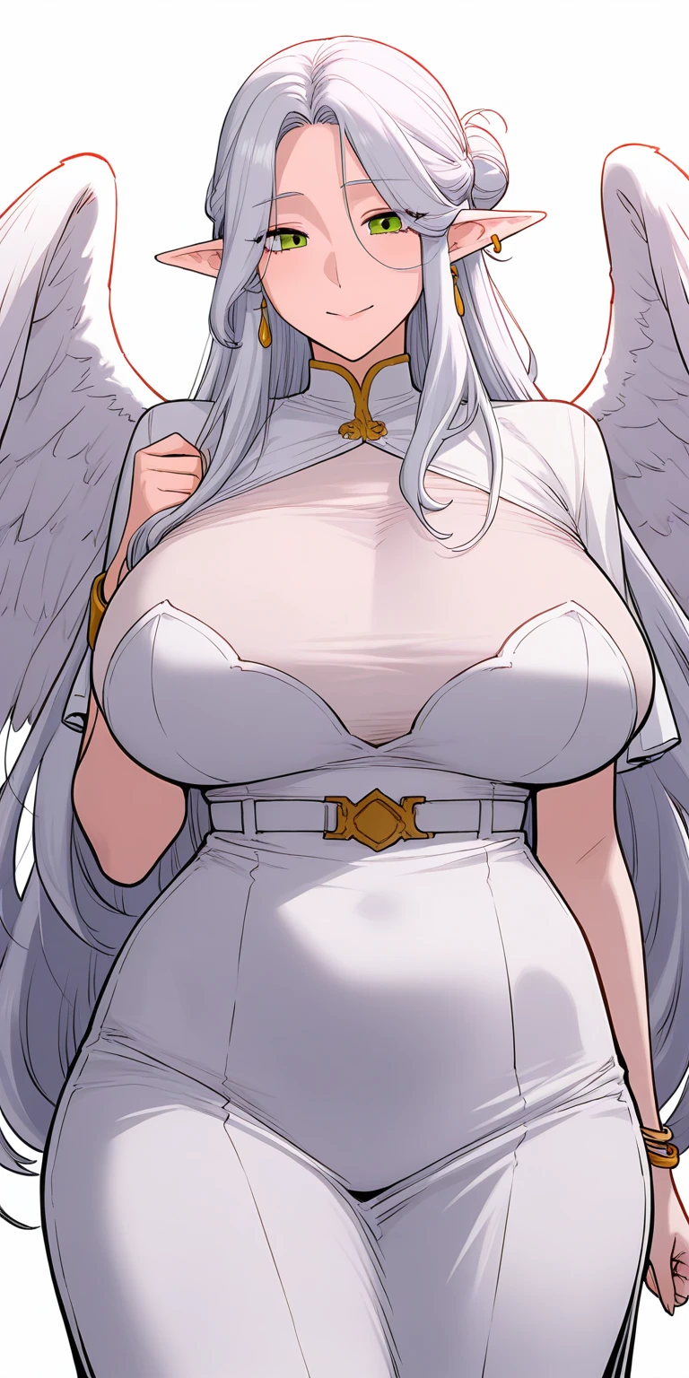 full body standing straight bareoot, long hair, triplets, holding hands on bed, sleeping together, superheroine micro bikini, SFW girl, CHEST COVER, super sexy. best quality, realistic photo, cowboy shot, bedroom background, bed, sheet, pillow (Lysithea von Ordelia) (yellow eyes) white hair, silver hair, very long hair, straight hair, solo, adult woman, tall, slightly muscular, large breasted, cleavage, constricted waist, toned body, slight abs, thin dark skin, pointy ears, lipstick, makeup, black eyeshadow, circlet, white short dress, jewelry, bracelet, white gloves
