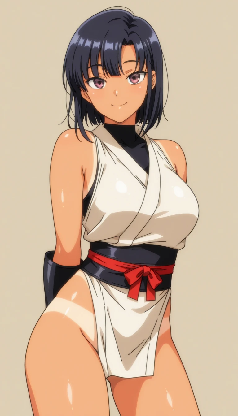 (((masterpiece))), 4k res, highly detailed, (((extremely detailed eyes))), detailed background, cinematic lighting, crystal clear eyes, high quality, highres, ultra-detailed, 8k, best quality, 1girl, solo, shadow, backlighting, light particles, Thick Eyelashes, Wide Sleeve, thick thighs, (masterpiece:1.3), (the best quality:1.2), (super fine illustrations:1.2), (Masterpiece), high quality, high detail,(SOLO:1.4),((round image)), 1girl, kamisato ayaka, smile, blush, closed mouth, thick, medium breasts, traditional japanese house, from above, fingerless gloves, thick thighs, hand on hip, cowboy shot,