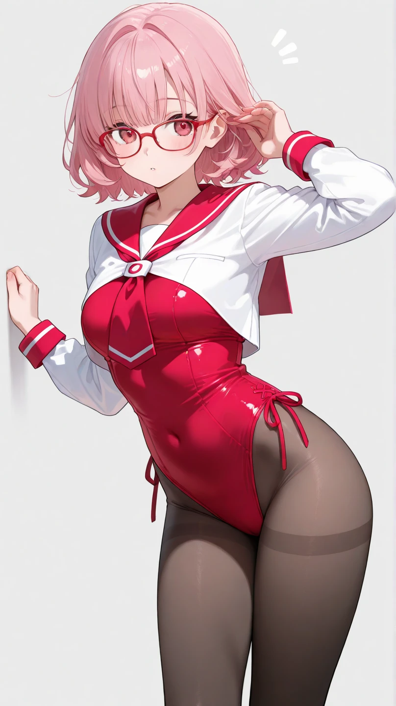 (masterpiece, best quality)), (Anthro Furry:1.3, muzzle:1.2, Anthro:1.3, Furry:1.2, closeup:1.2, female solo:1.2, (wearing Russian military coat) military pants, wearing glasses, Fox spiraled in the colors of Funtime Foxy,Five Nights at Freddy,white skin pink details, pink eyes, sexy position, deserted ambient place, Russian general military hat.
