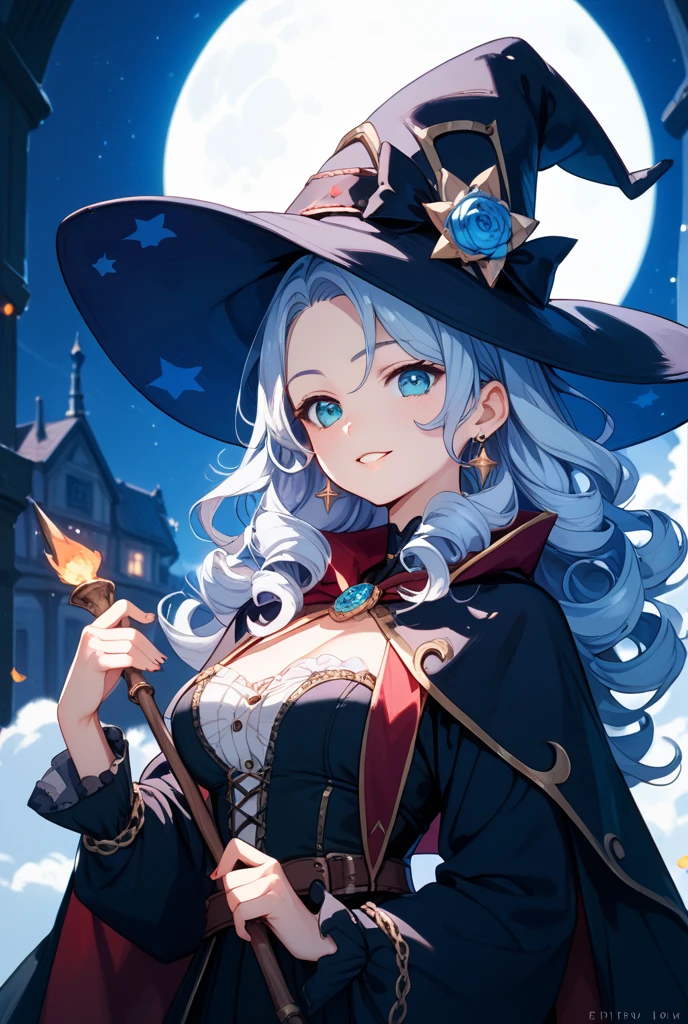 depicts a modern-day witch who has embraced the world of cybernetics to enhance her magical abilities. The artwork should convey the enchanting blend of traditional witchcraft and futuristic technology. Here are some specific elements to include: The Witch's Lair: The setting should be a cozy yet slightly eerie room, filled with magical books, crystal balls, potion ingredients, and antique furnishings. The room should be dimly lit by candles and a soft, mystical glow emanating from her cybernetic enhancements. The Cyborg Witch: The central focus of the artwork is the witch herself. She's a striking figure with a mix of traditional witch attire and cybernetic enhancements. Her clothing should have a witchy, occult aesthetic, with flowing robes, a pointed hat, and an intricate pentagram necklace. Her arms, however, have been upgraded with cybernetic components that incorporate magical symbols and glowing runes. Magical Interface: The witch is in the midst of casting a spell, with a holographic, touch-screen interface floating before her. This interface includes spell incantations, arcane symbols, and digital components, demonstrating her fusion of magic and technology. Spell Ingredients: On a nearby table, there should be a collection of spell ingredients, like herbs, potions, and magical artifacts. Some of these items may have been modified with cybernetic enhancements, blurring the line between the natural and the technological. Familiar: The witch's familiar, perhaps a cat or raven, should be present in the scene, serving as her magical companion. The familiar could also have subtle cybernetic enhancements or glowing eyes. Glowing Runes: The room should be adorned with ancient symbols and glowing runes on the walls and floor, contributing to the magical atmosphere. Aetherial Lighting: Use a combination of mystical, ethereal lighting and cybernetic glows to create a captivating interplay of light and shadow. The contrast between the tradit