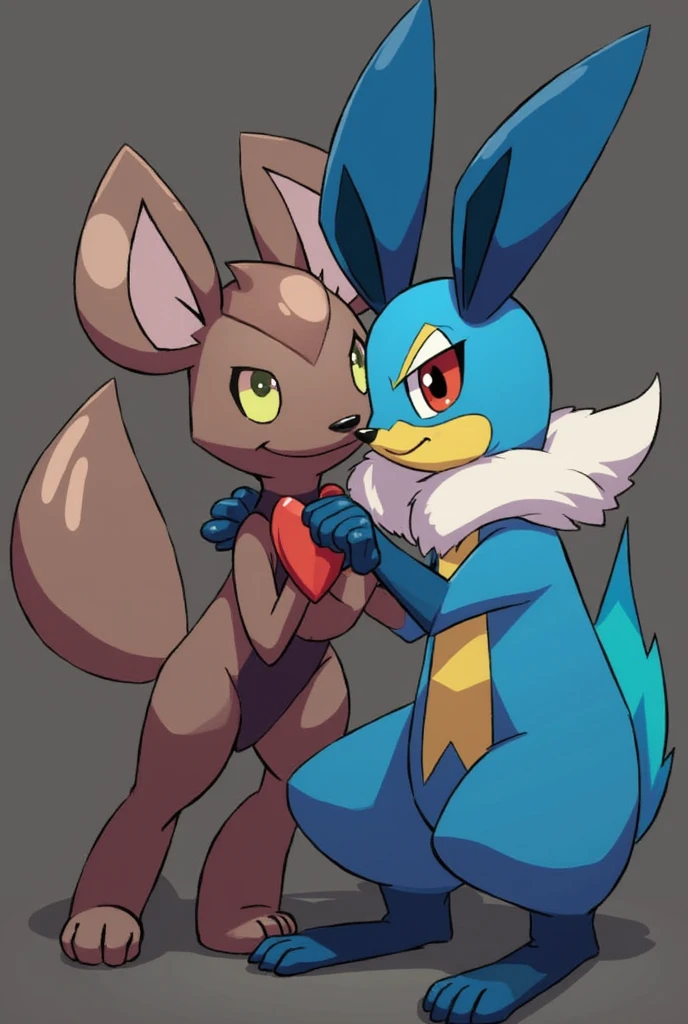 score_9,score_8_up,score_7_up, source_furry, a (male lucario Pokemon), sex, he is fucking a (male cinderace pokemon), doggystyle sex, outdoors,