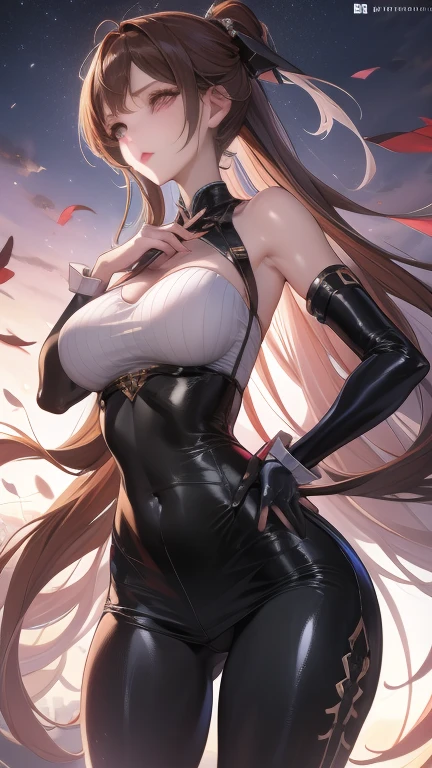 ((Best quality, 8k, Masterpiece :1.3)), perfect anatomy, Sharp focus :1.2, A pretty woman with perfect figure:1.4, ((Big breasts, slender:1.2)), (sexy dress:1.3), big breasts:1.2, Highly detailed face and skin texture, Detailed eyes, Double eyelid, black thighhigh socks, looking at viewer, seductive smile, perfect fingers:1.5, spread legs,