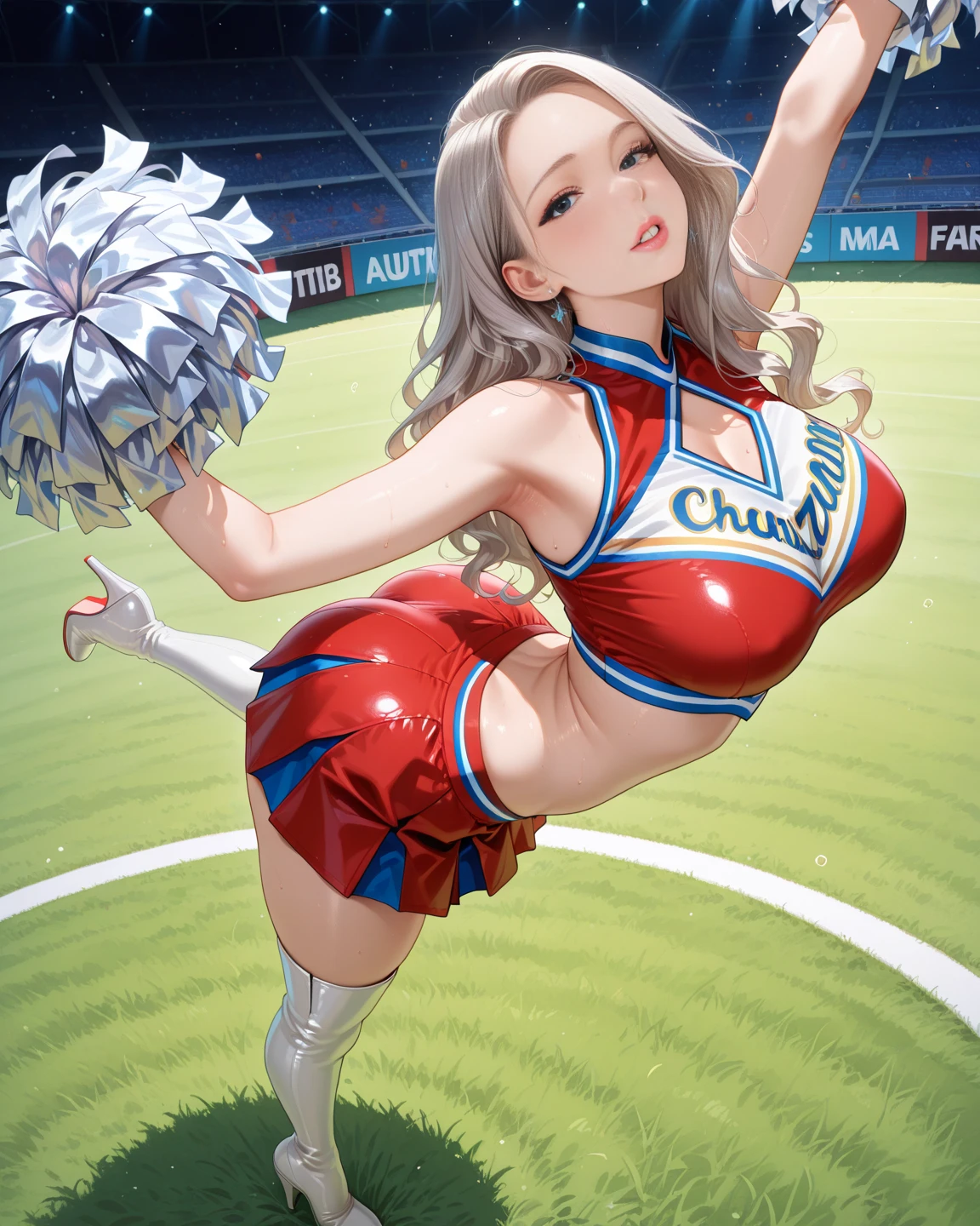Sexy cheerleader