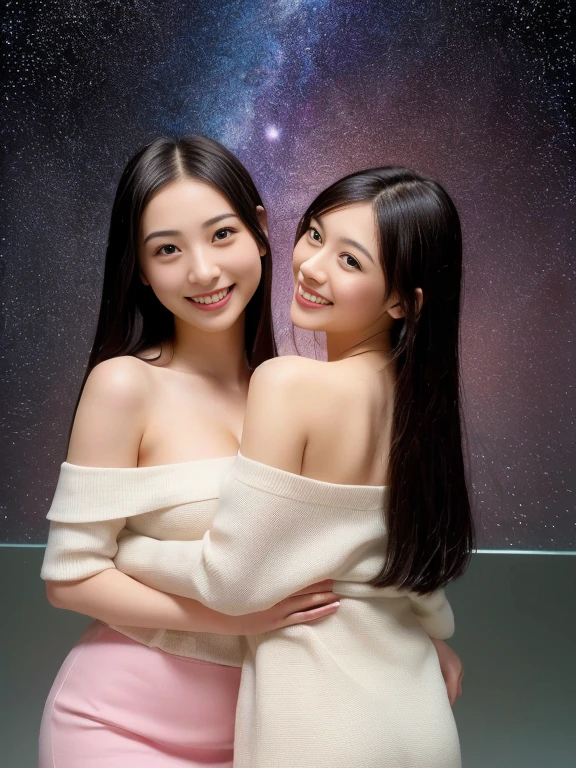 (((masterpiece:1.4, Best Quality:1.4, 8K, ultra high res, Physically Based Rendering))), full body Portrait, ultra Beautiful Sexy Woman, very pretty Japanese women, perfect body:1.1, 24yo, solo, Detailed large eyes, detailed thin eyebrows, Highlights in the eyes, ((light brown very long straight hair:1.1, hair behind ears)), strong wind blows her hair, Highly detailed facial and skin texture, Crisp focus, Clear focus:1.2, Slender beauty:1.4, ((gigantic breasts:1.5))), Slim abs, oval-face, light makeup, Clear facial features, ((smile:1.2)), (((topless:1.3, breasts exposed, erect nipples))), ((only wearing a pleated miniskirt:1.2)), flip the skirt and pussy exposed, lift skirt, (((detailed beautiful pussy exposed:1.4, open pussy:1.2, pubic hair:1.3, SEX, semen dropping from the pussy:1.4)))), long beauty legs, full body shot, crawl on all fours:1.2, stick out one's buttocks:1.4, looking at viewer, ((from behind:1.4)), solo, ((sex on the beach:1.4)), (starry sky full of stars:1.5),