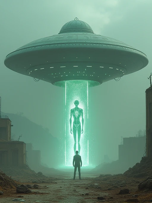 Alien urinated on a person and gave them super powers onci crashed in a backyard

