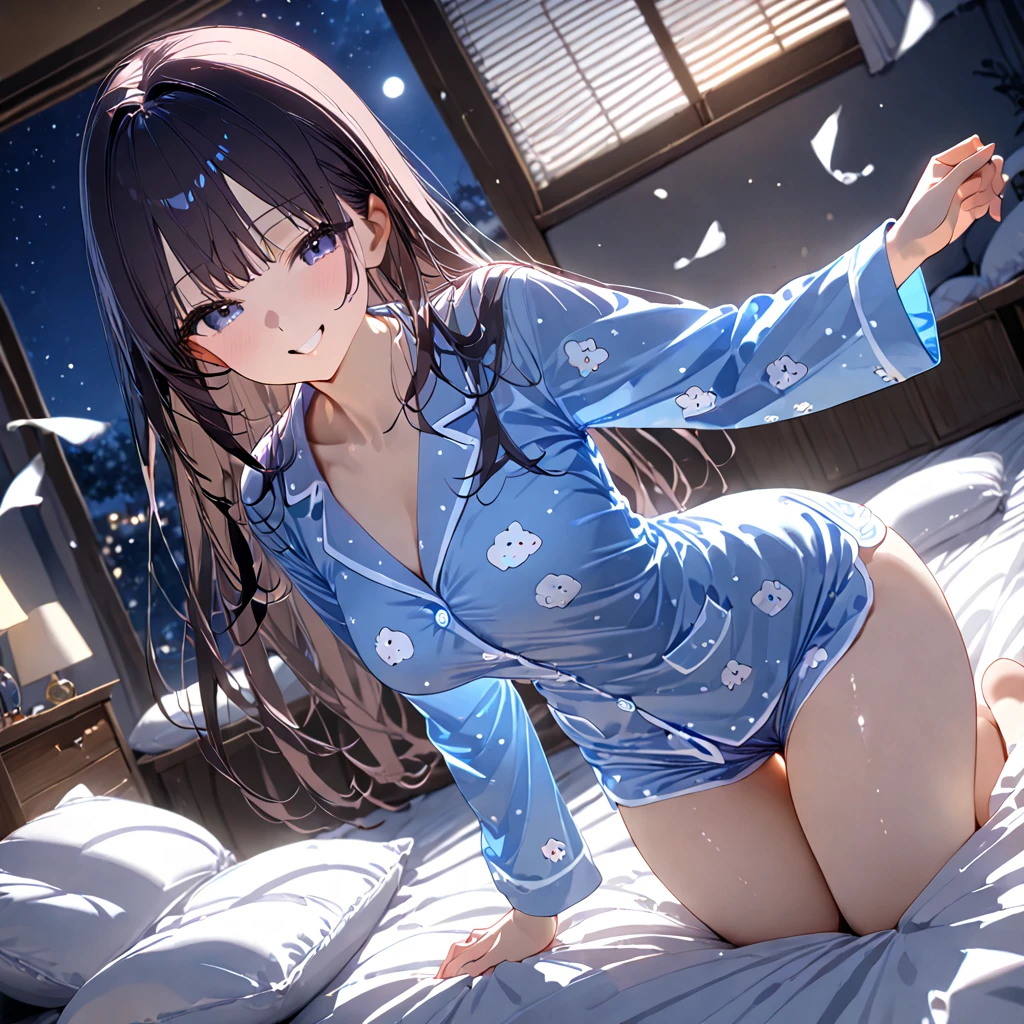 How to sit a girl,Written boundary depth, Delicate eyes, Distinctive nose line,Fine skin、Smooth、Perfect beauty、Small breasts、thin,((Natural style)),Brown Hair、Truly beautiful、Beautiful profile,Perfect Style,Ahegao,Shortcuts,Western-style room,On the bed,Dark Room,My face turned red,((Half naked))、((Girly clothes)),Sisters,Small breasts,Her legs are spread wide and her crotch is exposed,blush,Embarrassing,((Highest quality)), (Very detailed), (High-definition CG synthesis 8K wallpaper), 高いly detailed, 高い-definition raw color photos, Professional photography, (((Bokeh))), Written boundary depth,