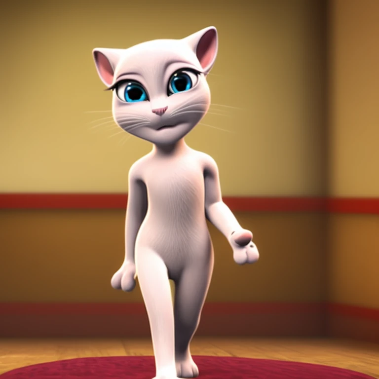 ( pose sexy 3.9)( Full black eyes 3.9)( Smile 3.9) ( looking pleased 3.9), ( Patas de cat realistas 3.9)solo dive, mammal, Feline, cat,, naked , anything, Blue eyes, forest sky (Cloudy day 1.8) (Divine rays 1.9) Realista 8K 18 mm f/1.8My Talking Angela Cat White skin Detailed skin naked with tits and well-made vagina lustfullustful her entire body covered in Cum pouring two penises into her 