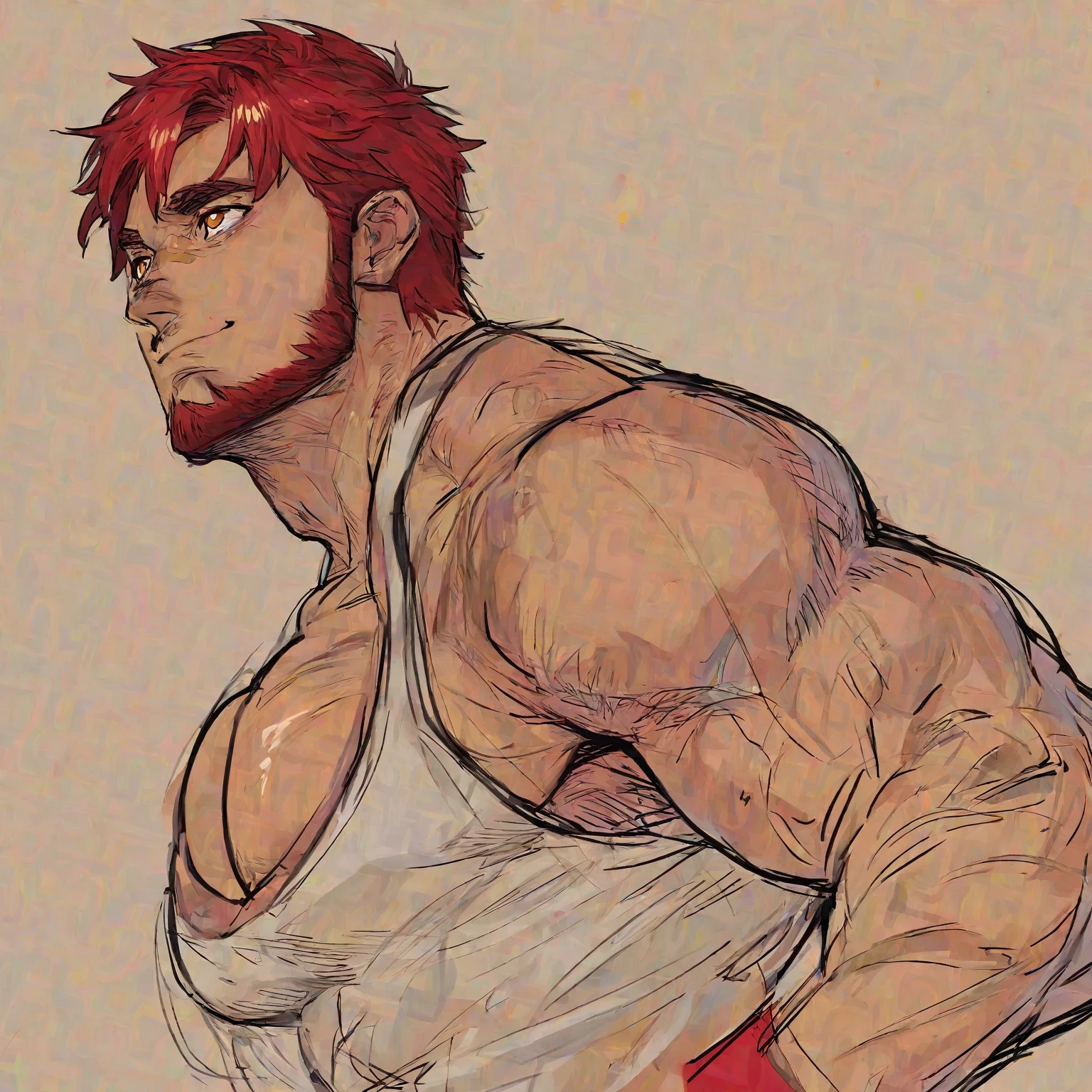 Hombre musculoso 