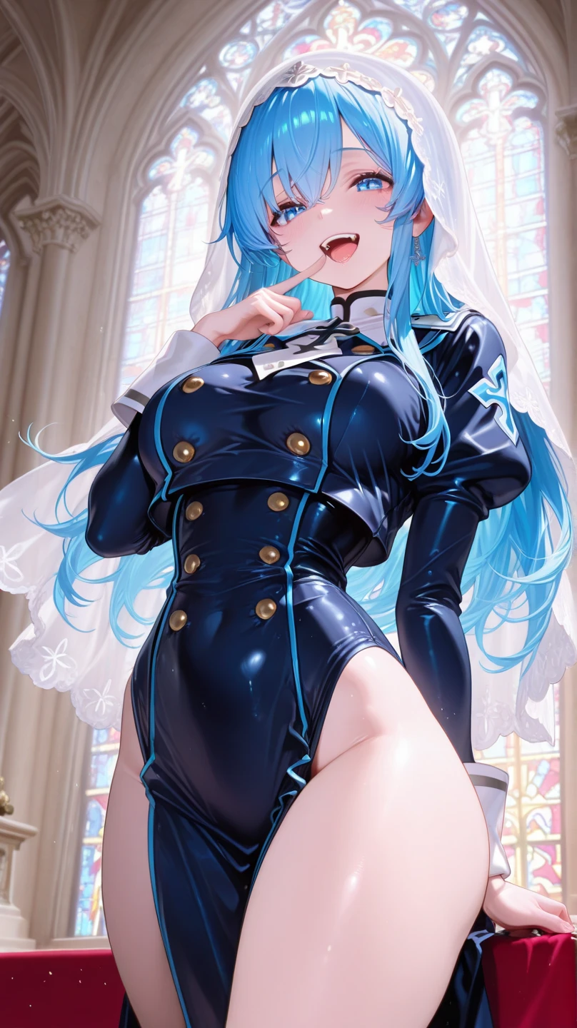 mecha,Sailor Moon, (masterpiece:1.2),extreme detail,detailed face,original,(best quality),(highres),ultra-detailed,perfect details,good ilumination,(8k:1.3),1girl,sexy smile,blush,, thighhighs, solo,full body,smile,clenched hand, standing,thighband pantyhose