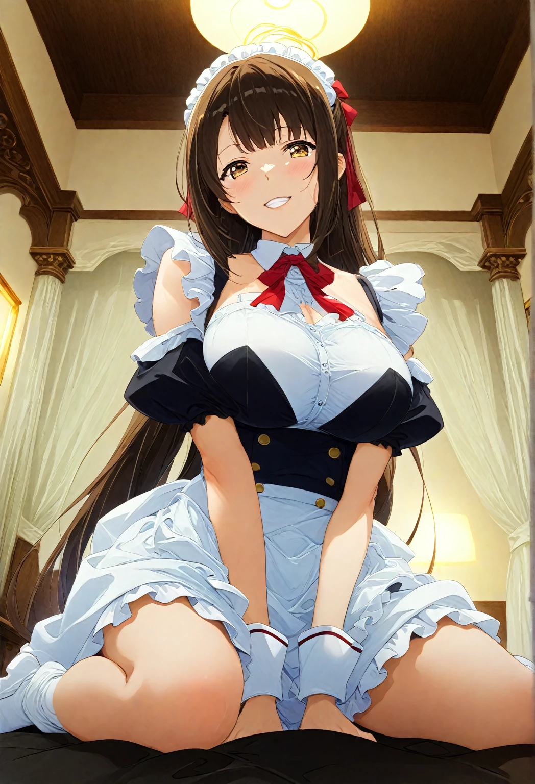 1 solo milf,in style,in fire_emblem:_genealogy_of_the_holy_war style,(umamusume),horse ears,(horse tails:1.2),
,in heat,gigantic breast,
beautiful cloths with sexy lace,pelvic curtain,zentai,bodystocking,garter belt,frilled fantasy
Beautifully embroidered clothes,sexual fantasy armor,
(shiny reflection light:1.2), ShioriNishimura,