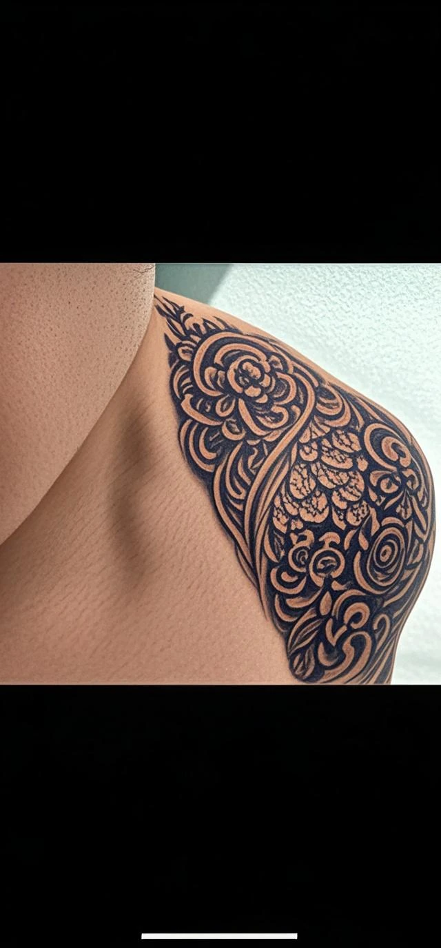 Create a realistic Aquarius sign tattoo 