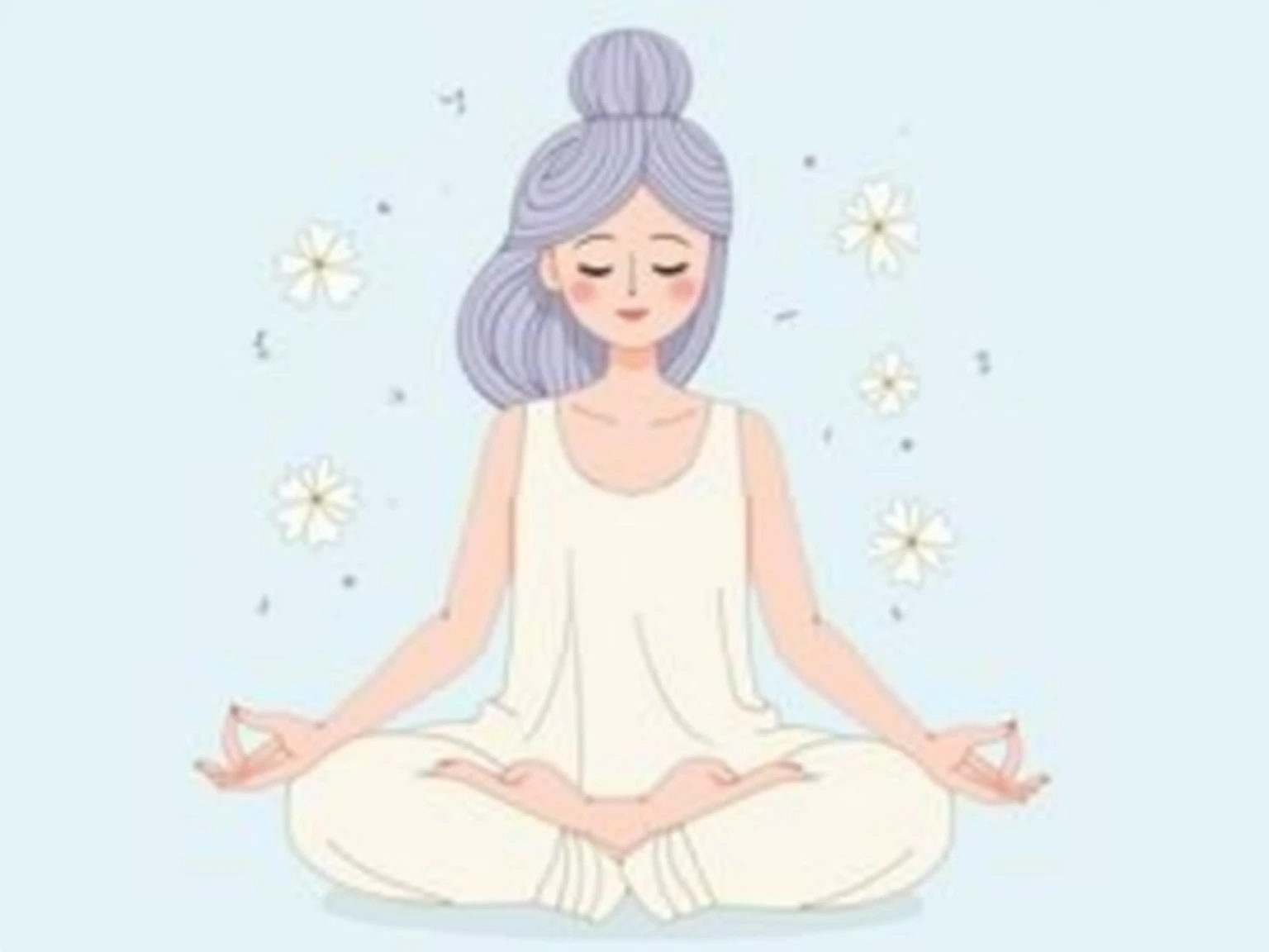 a woman sitting in a yoga pose with her hands crossed, meditating pose, lotus pose, meditation pose, yoga meditation pose, sukhasana, meditating in lotus position, meditative sacral pose, meditating, sitting cross-legged, padmasana, praying meditating, sitting pose, yoga pose, anjali mudra, relaxed pose, relaxed posture, green clothes