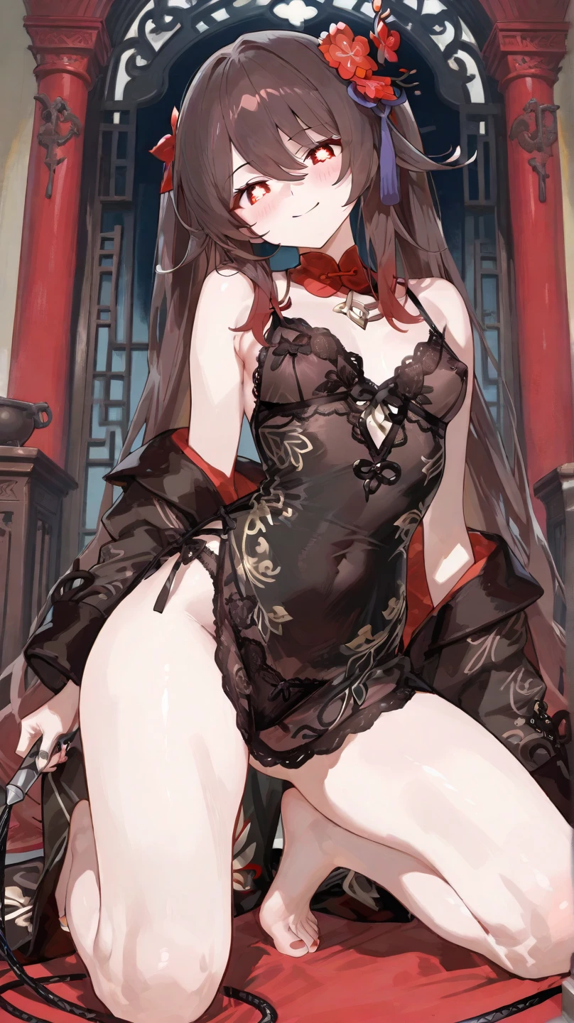 Coquettish wife, sensual lingerie, Suspender stockings, looking at viewert, busty figure, fleshy feeling, Sweat profusely, Perfect details, High-resolution fine textures, Depth of field effect, Brilliant lighting effects, lightand shade contrast, Ray tracing and flare effects, Best texture, Northern Renaissance, Mannerism