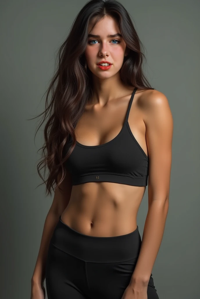 Young ariana grande, tight bra and panties, cleavage cutout, masterpiece, best quality, perfect face