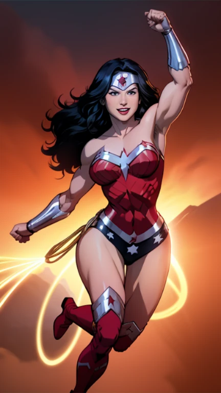 um close de uma mulher com uma fantasia maravilhosa e uma espada, Estilo de Arte DC Comics, mulher maravilha, Retrato da Mulher Maravilha, Estilo DC Comics, arte digital em quadrinhos, estilo de arte em quadrinhos, pintura sexy de gal gadot, bela arte em quadrinhos, Comic Pinup style, arte estilo quadrinhos, Arte estilo quadrinhos, Estilo da DC Comics, estilo artgerm