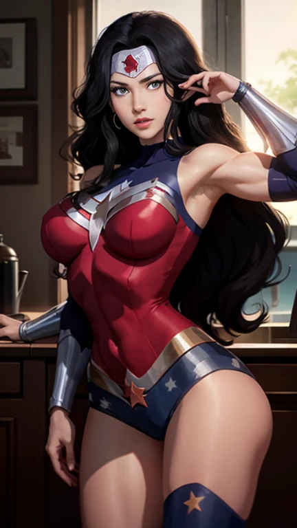 (((Mulher Maravilha algemada na academia de ballet))) ,((SUPERHEROINE WONDERWOMAN É UMA VELHA PROSTITUTA IMUNDA, prostitution)), ((emotional expression,expression of pain and despair, gritando de dor, Expression of suffering, olhos arregalados)),(Wonder Woman is standing, perna aberta para cima,sapatilhas de ballet, ON YOUR TOES), (((She is crying a lot, ela tem cabelo preto, ela tem cabelo longo))), ((She wears a thick metal necklace around her neck...)), (She is barefoot), (obra-prima, melhor qualidade) 1.5, 1 garota, sozinho, (sensual, mulher bonita, rosto perfeito, olhos perfeitos), corpo inteiro. ((She's wearing white lace panties)), tears running down your face)), ((Mulher Maravilha em cativeiro amarrado ,arms tied behind the back, em seguida, using some fixation method, like a rope or chain that runs from the wrists to an attachment point above, their arms are raised behind them until the person is forced to bend forward)), ((emotional expression,expression of pain and despair, gritando de dor, Expression of suffering, olhos arregalados, expression of fear, corpo se contorcendo de dor))