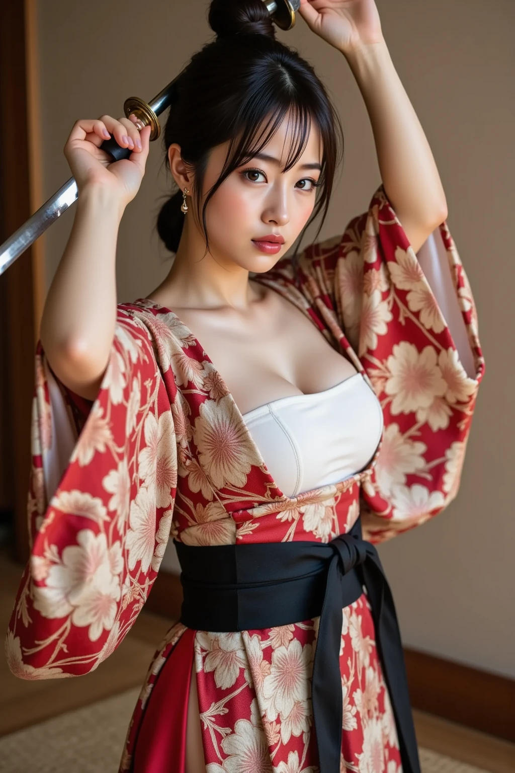 Japanese girl sexy kimono, very bad image negative_v1.3