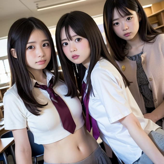 (2girls:1.5), (japanese girls:1.5), close-up, masterpiece, best quality, full anatomy, raw photo, photorealism, face, incredibly ridiculous, beautiful girl, cute, short hair, depth of field, high resolution, ultra detail, fine detail, very detailed, very detailed eyes and face, sharp pupils, realistic pupils, sharp focus, cinematic lighting, flat breasts, small breasts, small, (small bust:1.2), small bust, (slim, small, flat, small), slender, delicate and sexy collarbone, slender, masterpiece, soft light, on a white bed, beautiful woman looking at camera, detailed photos, petite person, (slim, small, flat, small), sexy pose, wet body, soaked, 20year old girl, sexual expression, short hair, slender, delicate and sexy collarbone, very sexy outfit, sexy pose, deep chest, see through, (naked body:1.5), (without panty:1.5), (undress panty:1.5). (nsfw:1.5), (wide open legs:1.5), (can see vagina:1.5), (wet body:1.4), (pussy fourcus:1.5), (from below:1.5), (spread crotch:1.5), (naked:1.5), (nude:1.5), (take off bra:1.5), (2girls kissing:1.5), (all nude:1.5), (full nude:1.5), pasionate, (rocker room:1.5), sow titts and pussy, (wet body:1.2), (well-developed abdominal muscles:1.5), (white wet cotton panty:1.5), (tan line:1.5), (suntan:1.5). (school uniform dark blue pleated skirt:1.5), (up skirts:1.5),