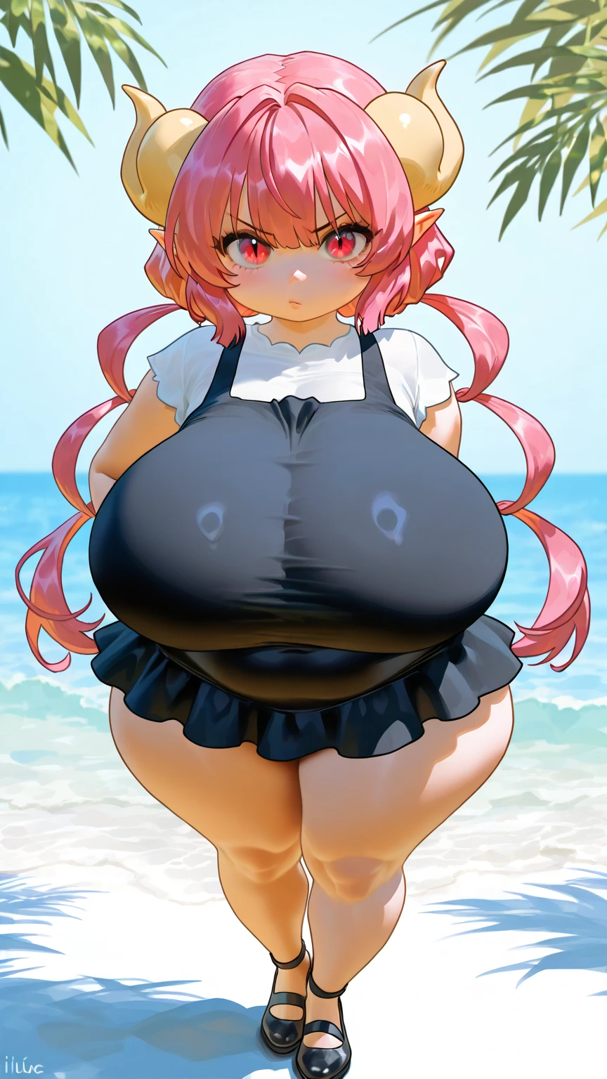 2 22-year-old girls, Pink Hair, Long double ponytail, Pink shirt, Fluffy collar, White fluffy skirt, White ribbon on hair, Lots of hair accessories, Lolita，(Pregnant，Huge breasts：1.8)