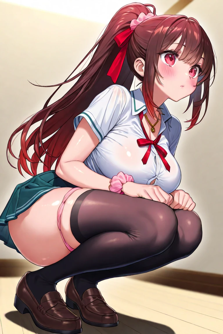 Big Ass、Sweaty buttocks、One Woman、One Man、Many people々、beautiful girl、high school girl、Twin tails、Condescending face、Many female students、School、classroom、Brasilia、Sailor suit、Short pleated skirt、16 years old、Looking down at the viewer, Long Hair, Highest quality, Focus on the thighs, smile,Cute patterned panties、Plump thighs、Big 、Big Ass 、 Black Hair,My thighs are steaming between my legs 、Sweaty panties、Angle from directly below、Entice guests、Spread your legs、Acme convulsions、Obscene sound effects、Naughty sound effects、A man peeks at her panties from underneath、Face sitting、Facing you in a face-to-face sitting position、Cunnilingus、Sweaty crotch