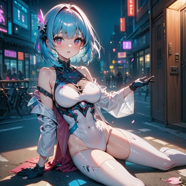 (((nsfw))),(masutepiece, of the highest quality, Best Quality, offcial art, Beautiful and aesthetic:1.2), (1girll:1.3), nude, topless, pointy breasts, long nipple, huge breasts, squatting, open legs, crotch grab, spread pussy, ((spread the pussy with both hands)), detailed uterus, orgasm face, sweating, from below, Extremely detailed,(Fractal Art:1.2),Colorful,highest details,( Zen Neon:1.2), (Abstract background neon lights:1.5), (:1.2), (Shiny skin), (Many colors:1.4), Neon light,16 K,Full-HD