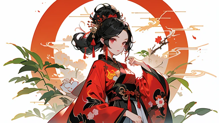 (best quality, masterpiece, highres),1girl,solo,long afro hair,chinese clothes,chinese knot,chinese new year,straight-on,drydock,
<lora:cnd_test_v01:0.6>,cndstyle,
