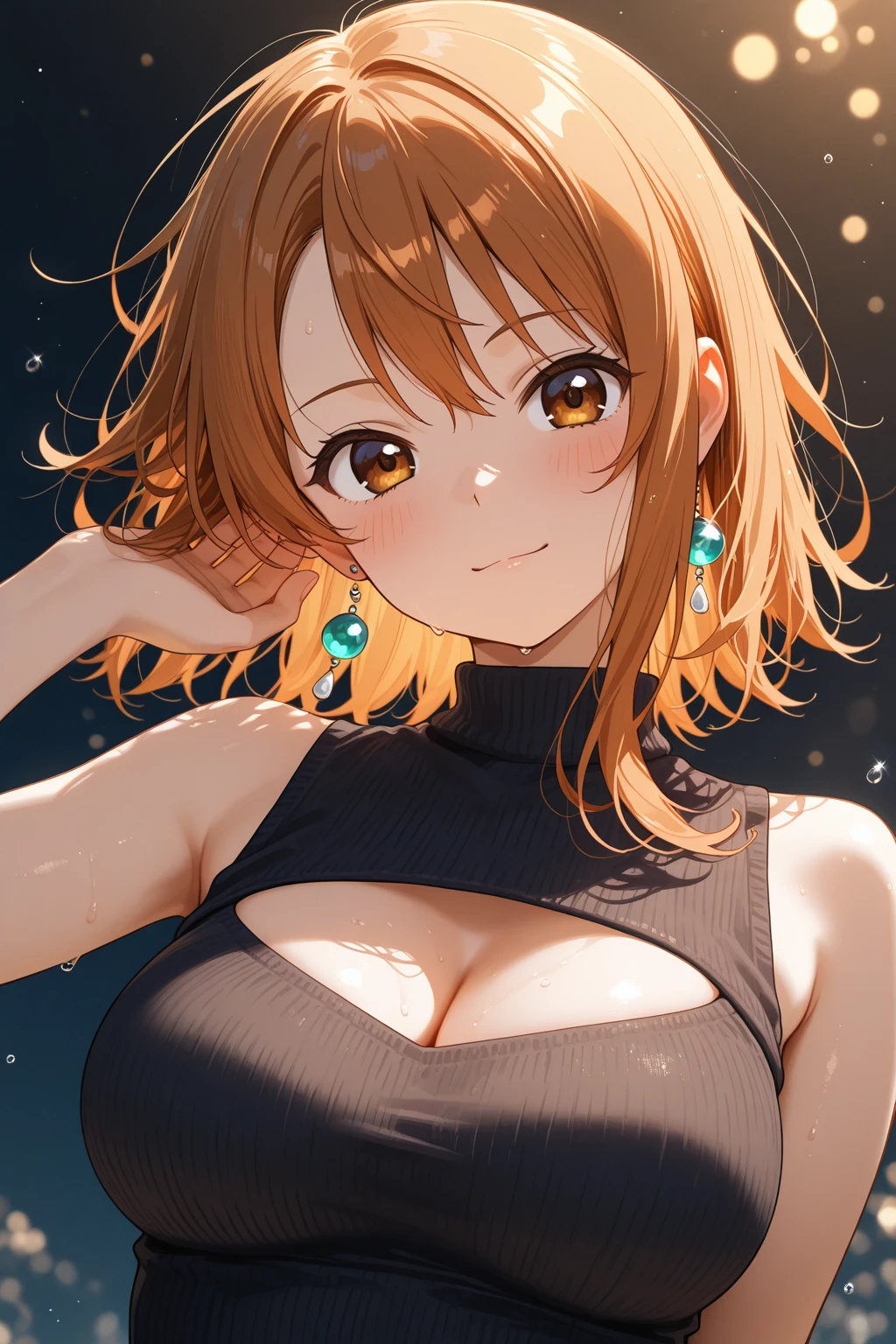 bra-prima, best_quality, 1girl, solo, princesa zelda, twpr, nintendo, a lenda de zelda, metata exposed breasts without bra