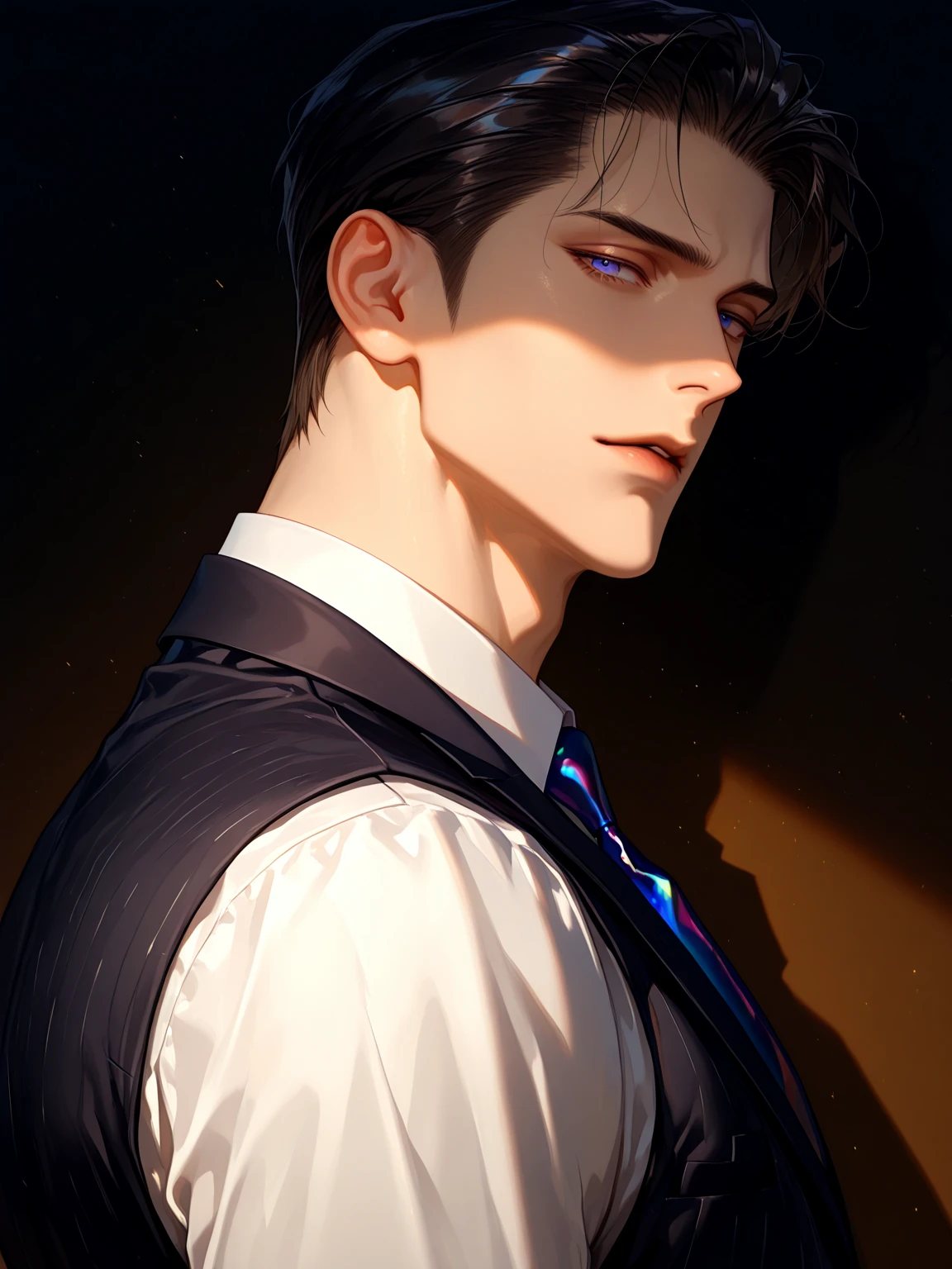 (detailed eyes=1.2), extremely delicate line, iridescent skin - SeaArt AI