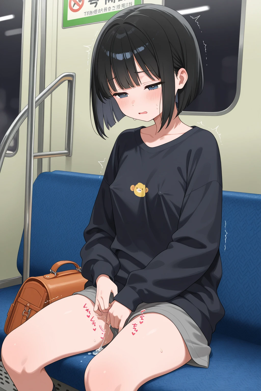 (8K、Highest image quality、highest quality、masterpiece)、detailed face、((1 baby girl)),medium hair、wavy hair、blunt bangs、evil smile、((grin))、((Flat chest))、((nude))、,、((cum,ejaculation))、((naked))、cowboy shot、((crowded train)),((in train)),((nipples)),((nipples visible)),((sitting)),((spread legs)),((sweaty)),((show off erectile penis)),((((futanari girl)))),(((futanari loli))),(futa girl),hand to own penis,grab the own penis,hand to penis,touch the own penis,tekoki,Exposure,cum,penis into own hand,hand to the penis,grab own penis,Handjob,cum,semen,sperm,bukkake,cum on face,((penis ejaculates semen)),(((ejaculates semen))),(((cumming on face))),((cum on face)),(Futanari),(masturbation),(((futanari masturbation))),,chippai, ,((cum,sperm,semen)),((ejaculation semen)),((ejaculation cum))