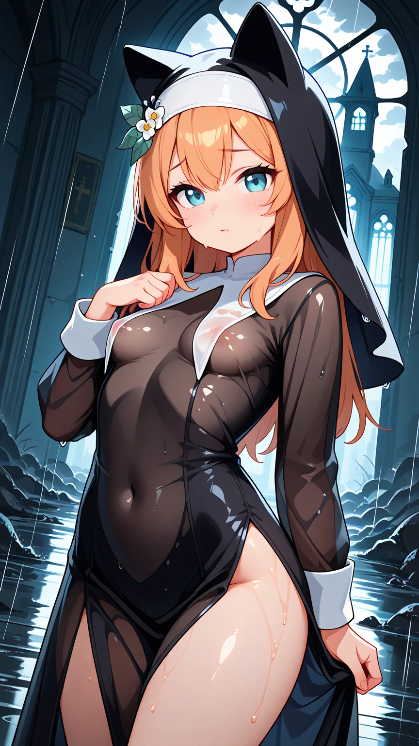 In a haunted house、supright straddle、vaginale,sex、hug、from side、ghost、Apparition、ghost、Kappa、Tengu、Nine-tailed Fox、Both eyes open、Hardcore、Nipples、Being raped、Blowjob、Big dick、Pussy、Covered in semen、Girl、Girl、Short、Younger、Lower school year、Baby Face、flat chest、Dynamic Angle、masterpiece、best quality、ultra-detail、My hair is messy、Your clothes are torn、night