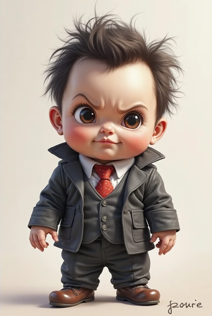 cbzbb, elon musk,charachter,cute, little, beautiful, Devian Art, Trending Artstation, Digital Art, Detailed, Cute, Realistic, Humanoid, Character, Tiny,Cinematic Sho,Cinematic Lights,Elon Musk, выглядит счастливым