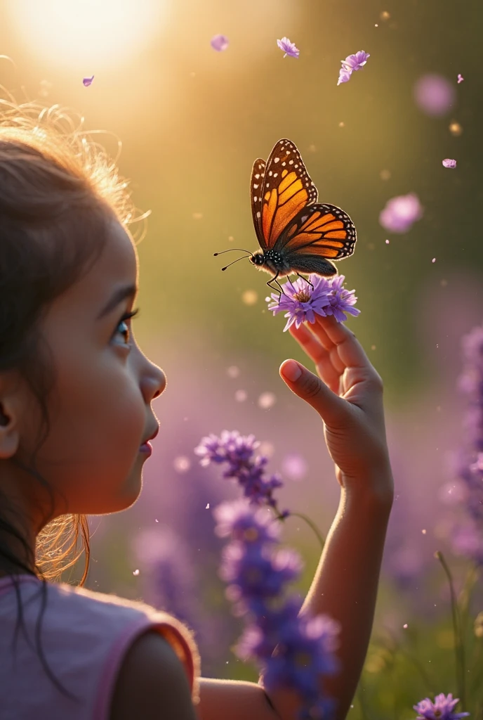 there&#39;s a girl with a butterfly on her head, wearing blue sunglasses, vestindo uma baga azul, cor azul, children playing with pogs, blue sunglasses, olhos azuis turquesa penetrantes, hand on cheek, foto comercial do brinquedo, lindo bonito, joias azuis, Photo Session, menina com cabelo azul, modelagem, next gen, Um retrato de uma menina de olhos azuis