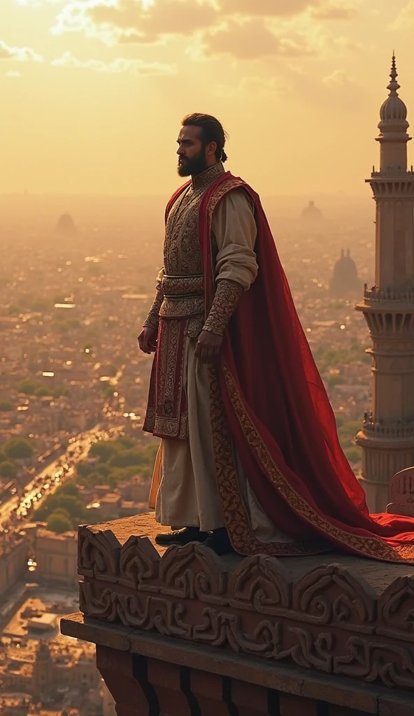 Sultan Ahmed, ruler of the Muslim Empire, stood atop the battlements of his capital city, gazing out at the approaching Mongol horde.