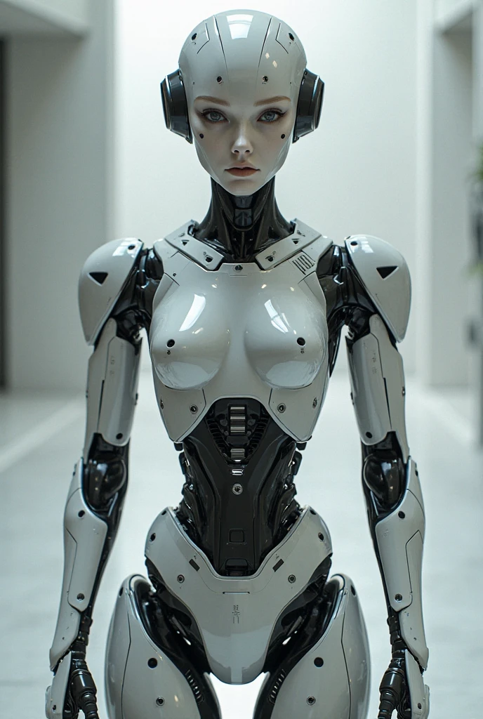 complex 3d render ultra detailed of a beautiful porcelain profile woman android face, (((Full body))), cyborg, robotic parts, 150 mm, beautiful studio soft light, rim light, vibrant details, luxurious cyberpunk, lace, hyperrealistic, anatomical, facial muscles, cable electric wires, microchip, elegant, beautiful background, octane render, H. R. Giger style, 8k, best quality, masterpiece, illustration, an extremely delicate and beautiful, extremely detailed ,CG ,unity ,wallpaper, (realistic, photo-realistic:1.37),Amazing, finely detail, masterpiece,best quality,official art, extremely detailed CG unity 8k wallpaper, absurdres, incredibly absurdres, robot, silver halmet, full body, sitting