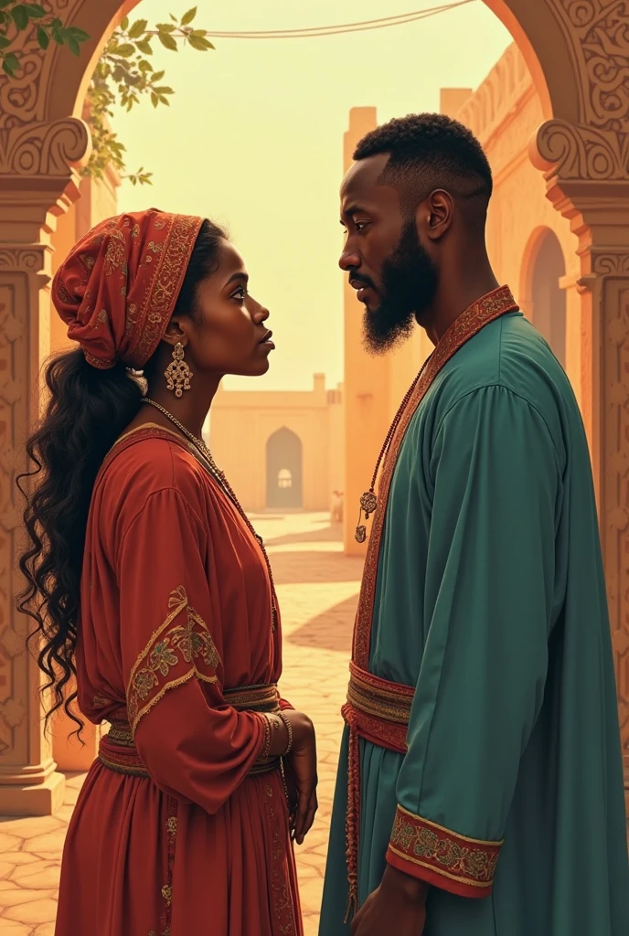 Met Bayi et sa femme Sasoune