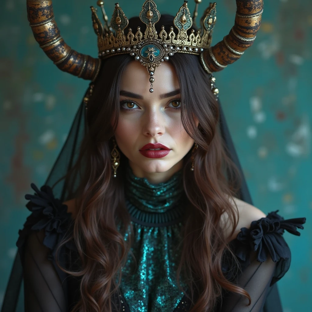 Beautiful goddess of death
