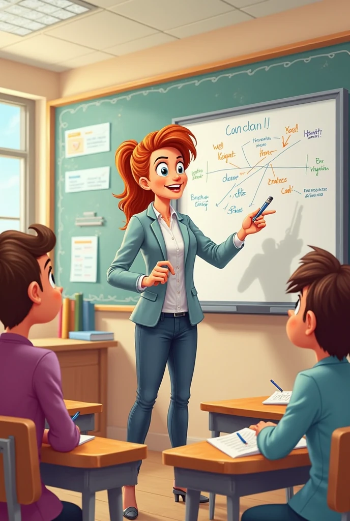 A TEACHER TEACH HOW TO START HTM YOUTUBE THUMBNAIL IN CARTOON