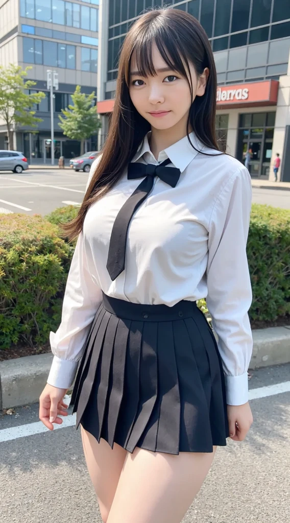 Cute Girls、Idol、high school girl、uniform、See-through、mini skirt、sit