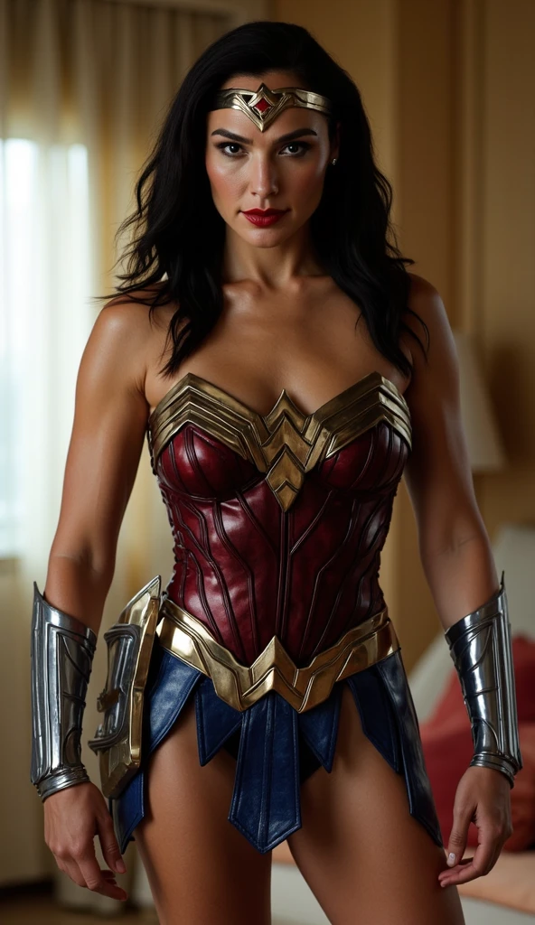 Kate Beckinsale wonder woman, (huge breast)