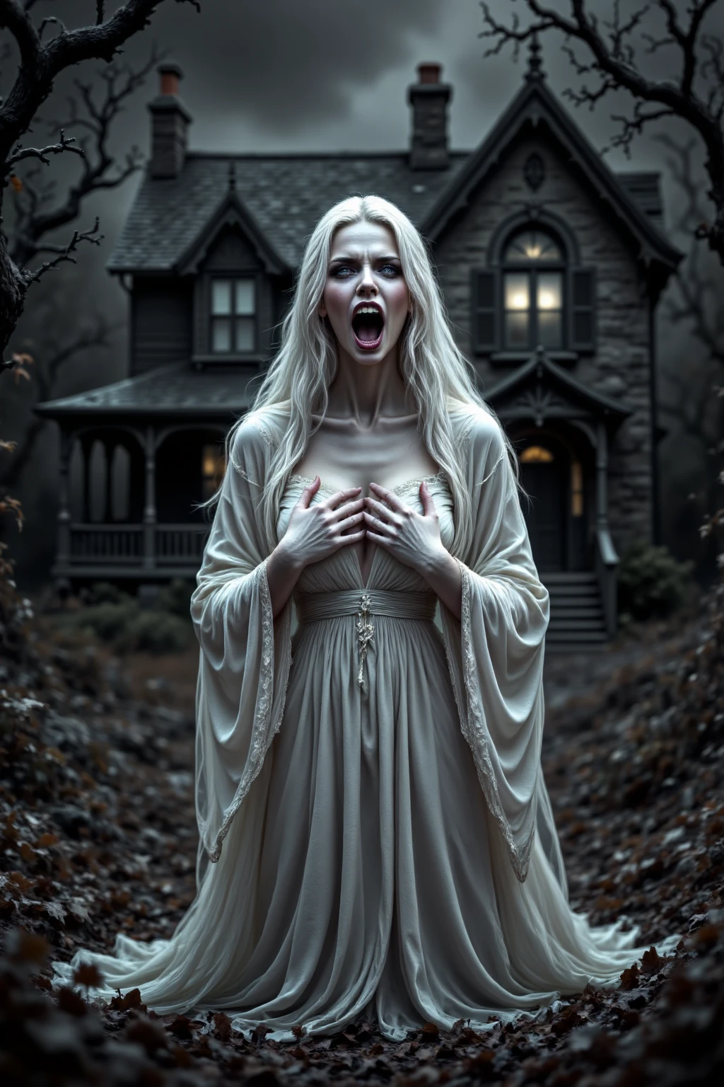 Werewolf ghost Woman