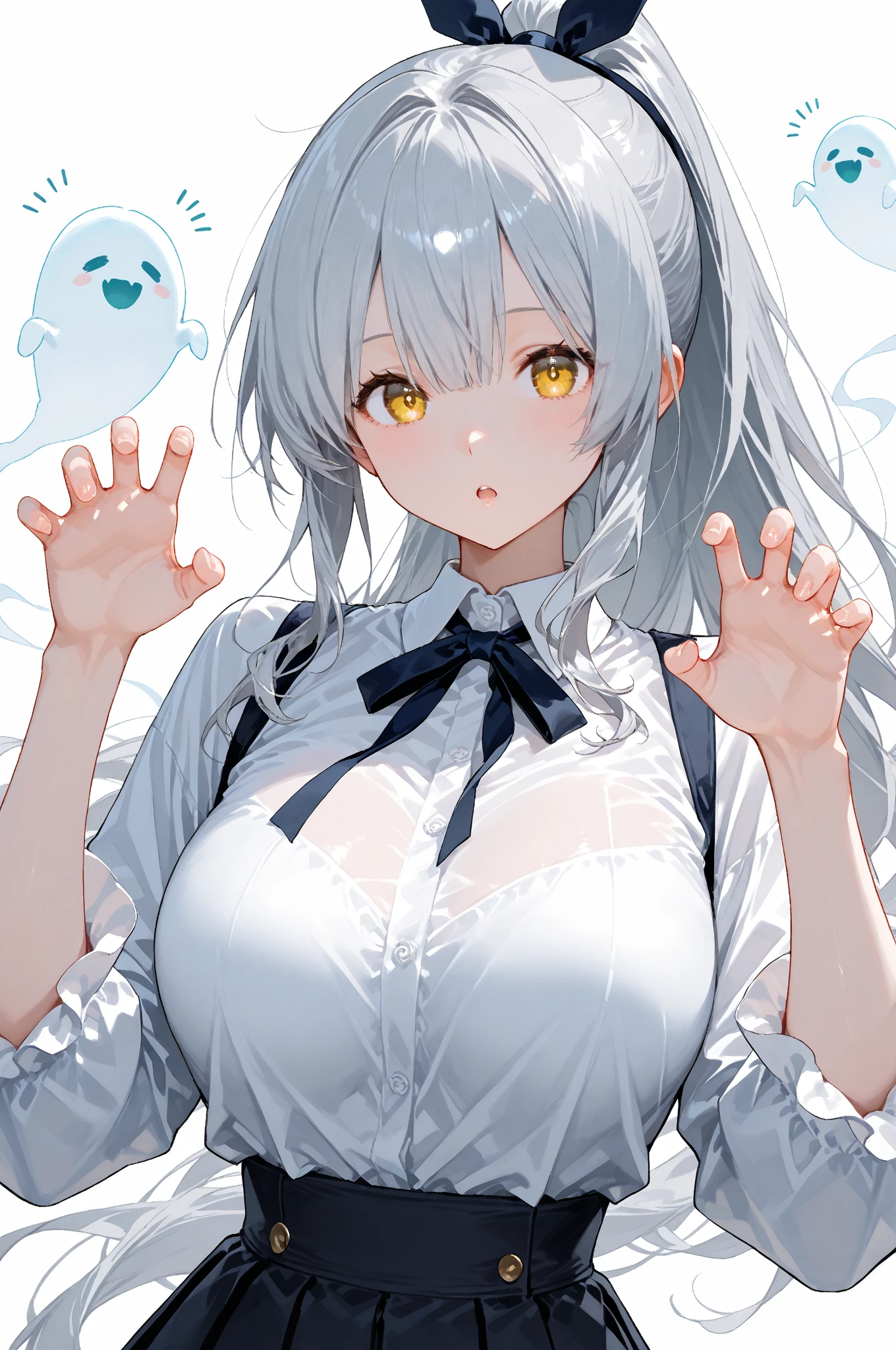 Ultra-high resolution, 8k,high quality,(((low length,、Young Girl、dress、Ultra Mini Skirt))),(Retrospective angle,Cunning Hand),(、glowing、iridescent light,soft shadow,Anime Painting,thin line drawing),One Little Woman,(((Big Tits、Round Breasts))),