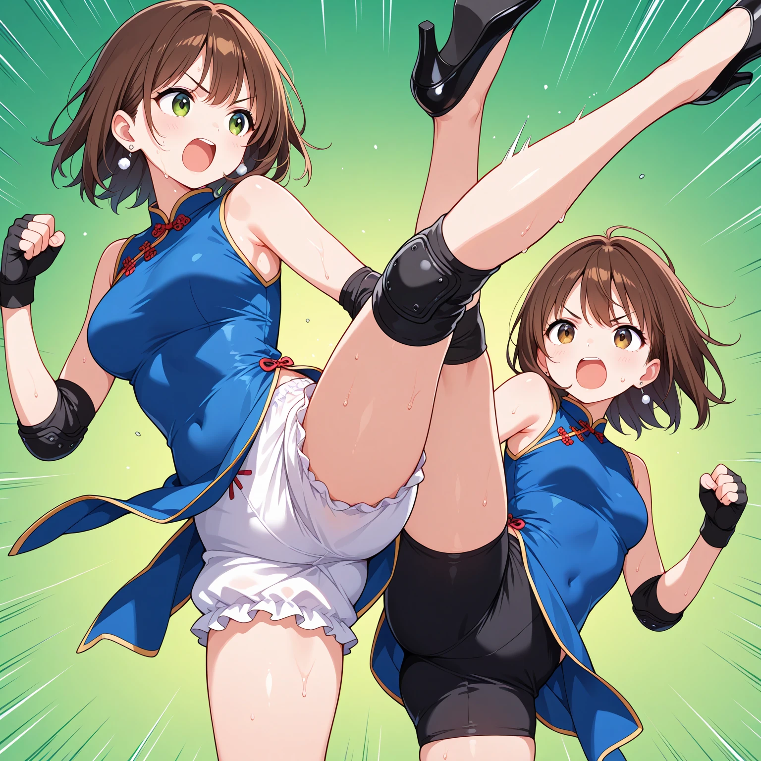5 years old ,small skirt, small , small ass, wide hips, brown hair in a bun, spreading ass