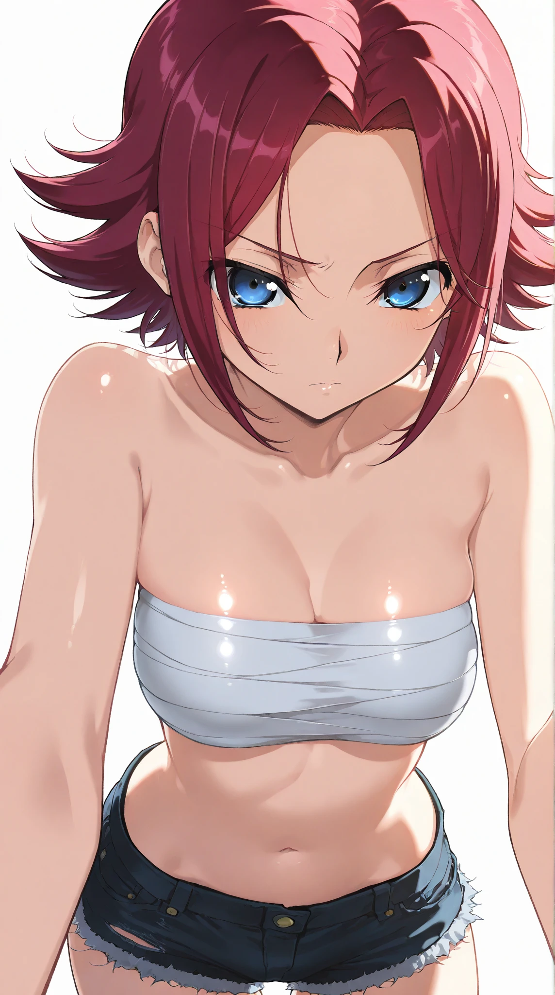 (Masterpiece:1.2, Best quality), (fine detailed beautiful eyes: 1.2), ((1girll)), ((Solo)), (finely detailed eyes and detailed face:1.3), (Extremely detailed CG, Ultra-detailed, Best shadow:1.1), ((Depth of field)), ((aquarelle)), Large breasts, Bare shoulders, flowers and petals, Beautiful concept illustration, Reiju, Masterpiece, A high resolution|★\[A high resolution\], Best quality, (Extremely detailed Cg Unity 8K wallpaper), room, breasts, navel, upper body, seductive smile, cleavage, big breasts,, nipples, nude, hand on hip
