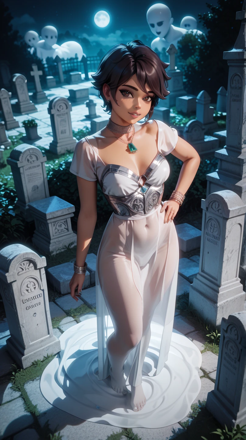 (magia escura:1.2), graveyard, lua cheia, luz da lua, feixes de luz, noite, (detalhes intrincados), (hiperdetalhado), 8k hdr, 1 menina, cabelo preto longo, com vestido de tule vermelho, embelezamento de lantejoulas douradas nas roupas, butterfly-shaped pattern on clothes, um grande grupo de borboletas ao seu redor, noite, vaga-lumes
