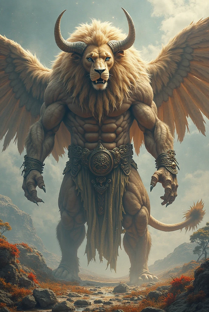 Humen +lion+eagle