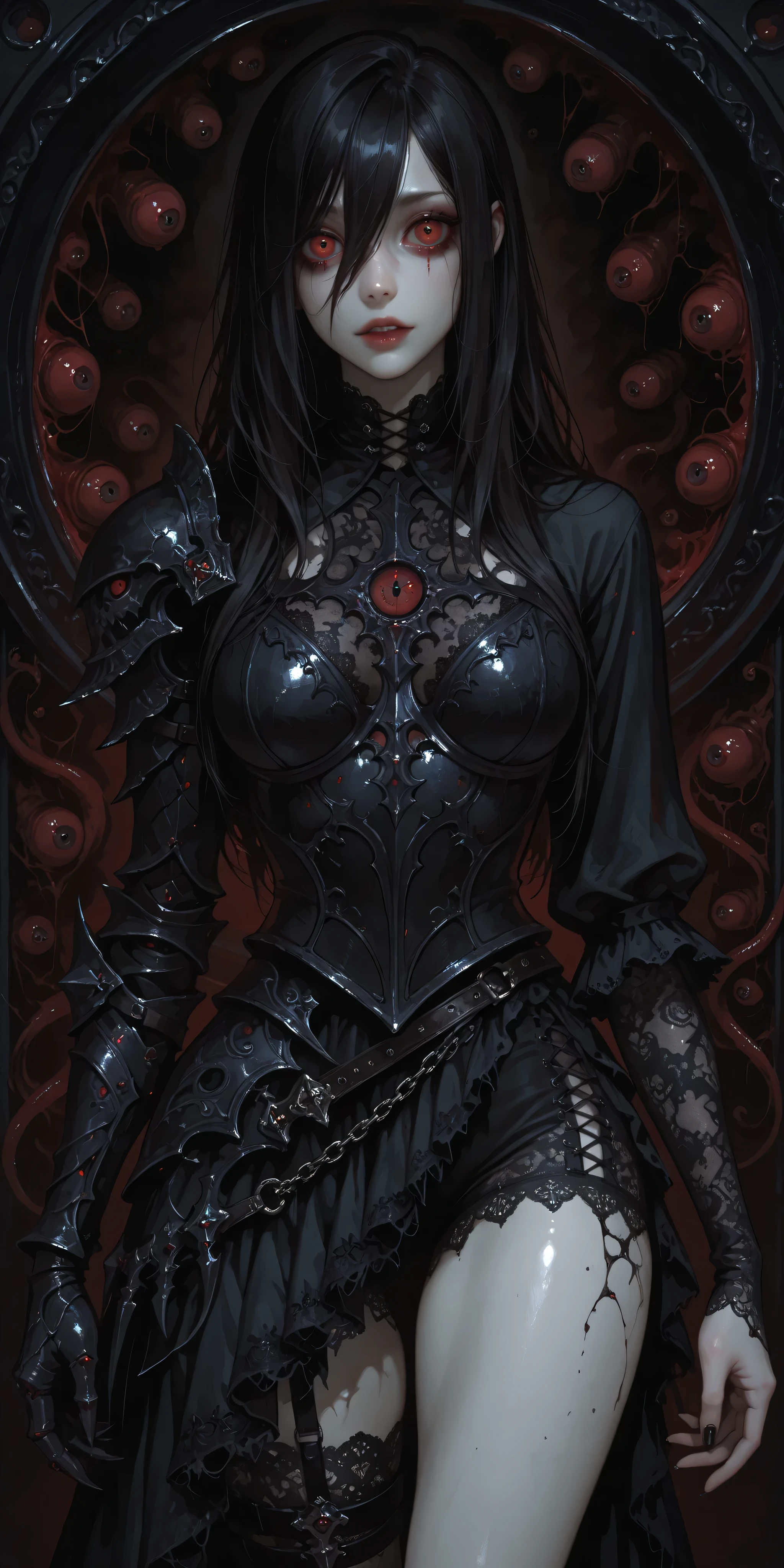 (body horror:1.4), (biomachine:1.3), (bloody:1.2), living being, (nipples), (colorful:1.2), Hans Giger, many hands, (zentangle:1.2),
oil on matte canvas, sharp details intricate, highly detailed, digital painting, rich color, smooth, sharp focus, illustration, Unreal Engine 5, 8K, art by artgerm and greg rutkowski and alphonse mucha
(masterpiece,detailed,highres:1.2),