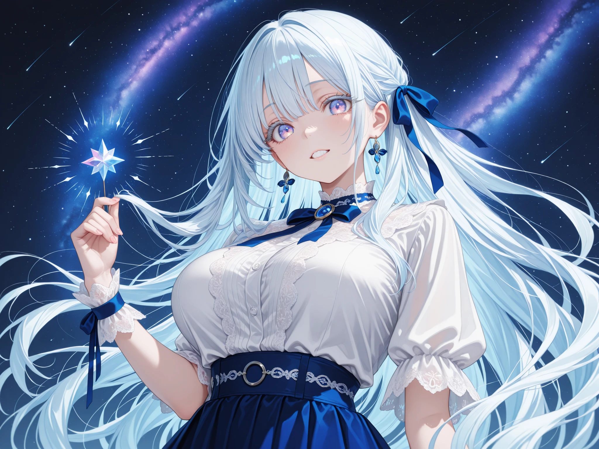 {{{{masterpiece, extremely detailed, intricate details, soft focus, 8K, highres, depth of field, absurdres, high quality facial shadowing, dynamic shadowing, extreme shaders, cinematic lighting, perfect lighting, soft lighting, hazy lighting, blurry foreground}}}}, best quality, asian qualities, (duo:2), (beautiful young girl:1.3), (high school girl:1), (extremely detailed girl:1.5, perfect anatomy:1, perfect body:1), beautiful-detailed luscious knee-length glossy reflective white hair, luscious multi-layered curly hair, (hair splayed out:1.3), beautiful-detailed cat ears, beautiful-detailed facial structure:1), (detailed beautiful face:1.3), (sexy face, cute face, slender facial structure), detailed face:1.33, beautiful-detailed eyes, big eyes, (detailed bright blue eyes:1.33), detailed glowing blue topaz eyes, {extremely-detailed sharp cat eye white pupils}, {vibrant eye colors:0.7}, {beautiful-detailed small boobs}, {breast apart}, {slim arms:1}, (beautiful-detailed fingers:1.5), (slim waist), (slim thighs:1), (slim legs:1), (beautiful-detailed delicate legs), (blushing:1.2), (embarrassed:1.33), (beautiful-detailed cute shy expression), date clothes, beautiful checkered light blue scarf around neck, detailed white knitted cashmere sweatshirt, (detailed checkered school skirt:1.4) detailed white knee warmers, fluffy white boots, (enhanced background:1.3), standing on a hill above a city at dusk