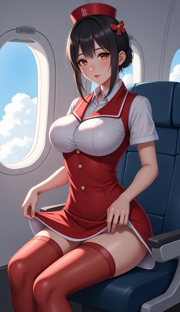 1 girl, Sayla Mass, elegant, table top, Complex, パンツが見えそうなほど短い超ミニskirtのアーミーピンクの制服ワンピース............、pure white panties、Please squat down and show me your white panties.............、超ミニskirt ミニスカではパンツが見えます、white panties、realistic, highest quality, absurd, high facial detail, perfect eyes, 18-year-old, cowboy shot, realization、, Bright colors, pink uniform, skirt、photograph、Gravure shooting style、real image、best image quality、1 girl, Sayla Mass, elegant,spread legs,white pantiesーを見せる, table top, Complex,超ミニskirt、white panties、 realistic, highest quality, absurd, high facial detail, perfect eyes, 18-year-old, cowboy shot, , Bright colors, white uniform, skirt